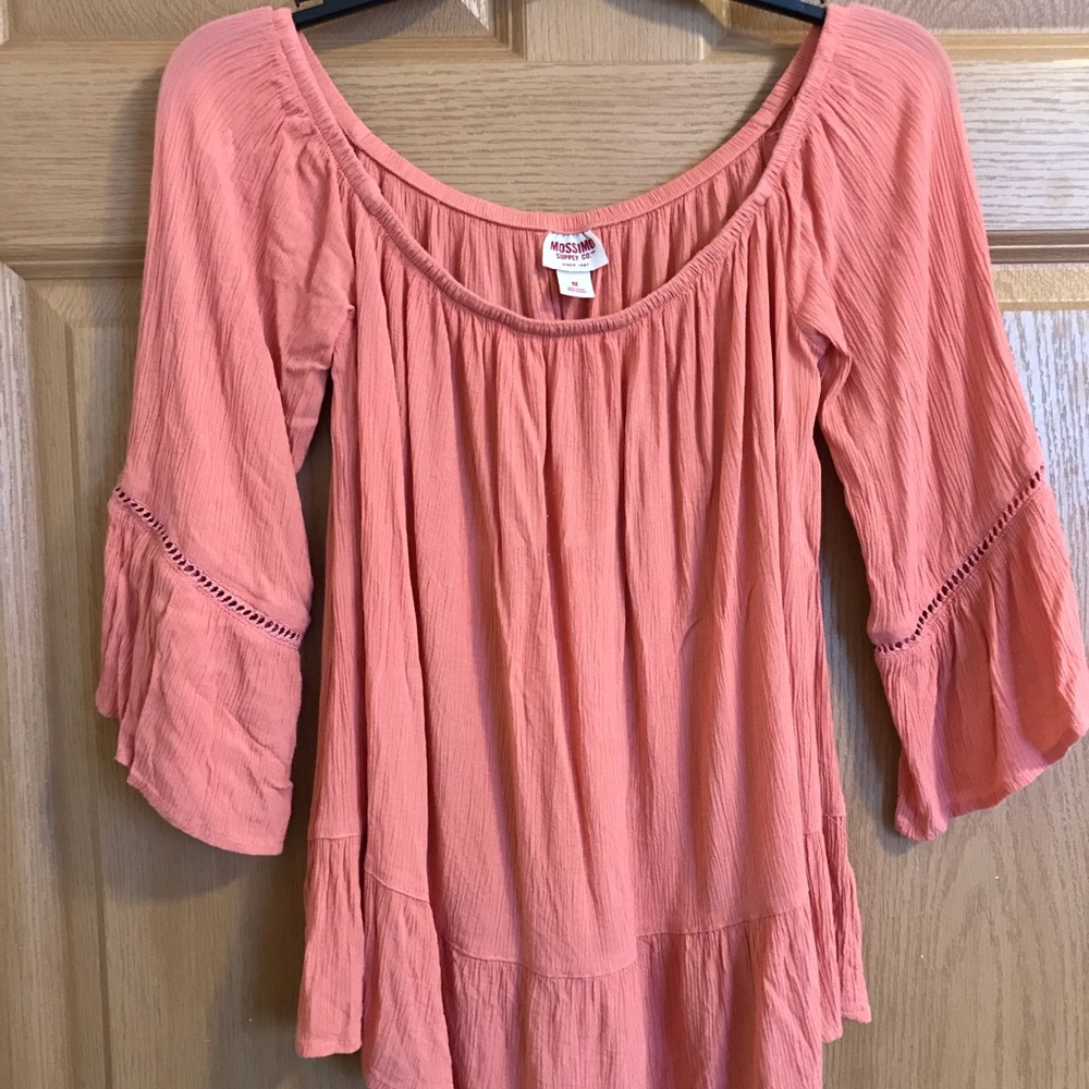 Boho off the shoulder blouse